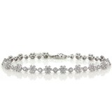 Snowflake Diamond Bracelet LB165